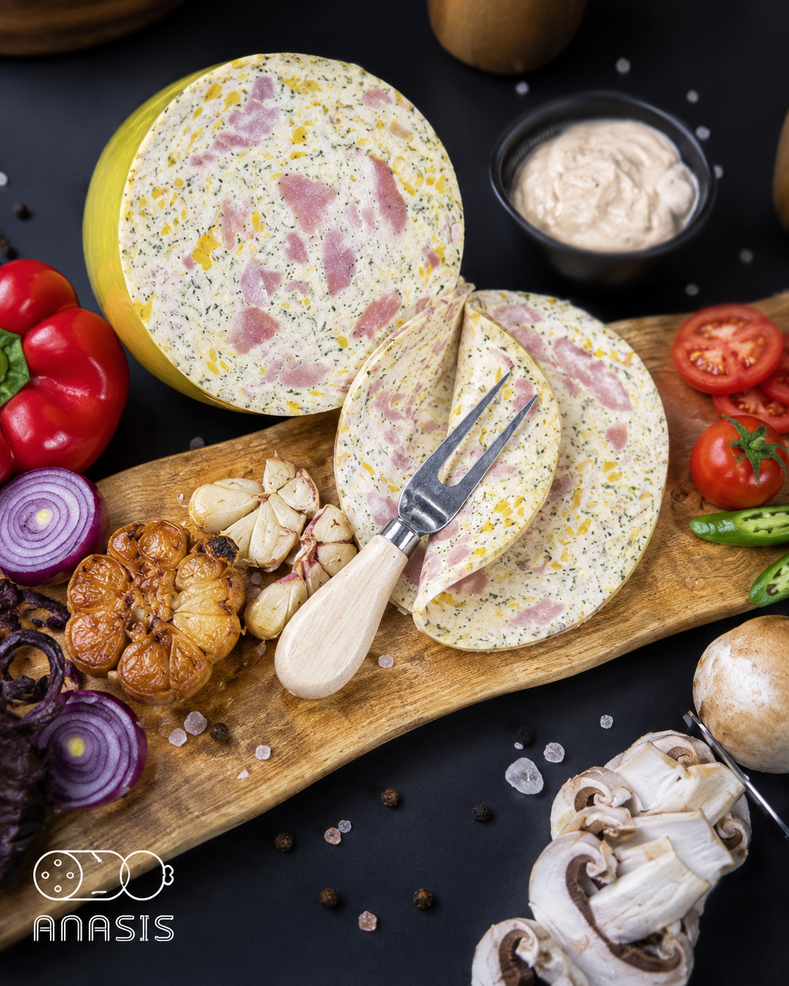 ژامبون سبزیجات خونگی اناسیس ( گوداشی )