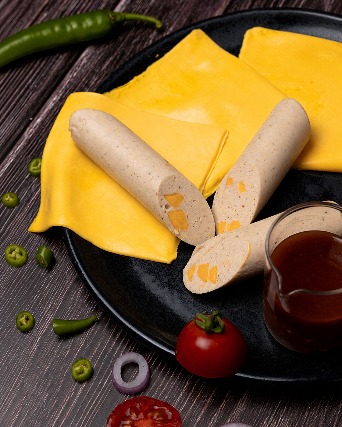 سوسیس فرانکفورتر پنیری(گوشت)