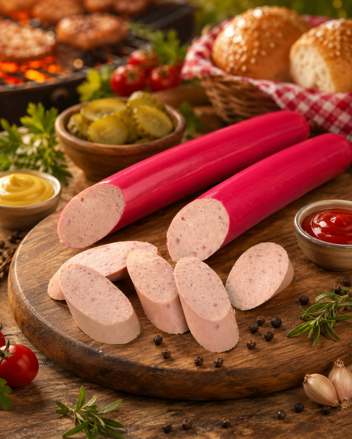 سوسیس هات داگ مخصوص (گوشت)